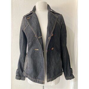 AG ADRIANO GOLDSCHMIED The Corey Jean Jacket Ladie's Size Medium Casual Denim